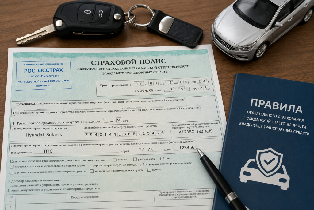 Доказательства   владения автомобилем 