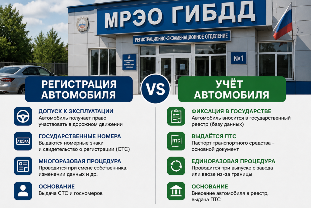 Регистрация и учёт автомобиля