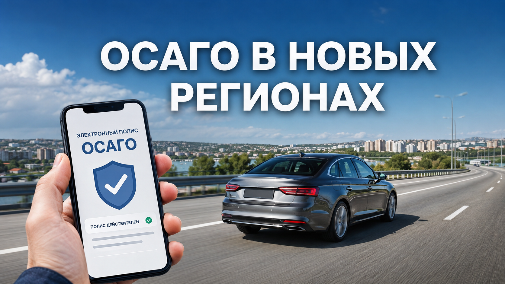 ОСАГО в новых регионах: зачем нужен полис и как безопасно оформить его онлайн